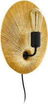 EGLO Gascueria Wandlamp - 1 lichts - Ø30cm. - E27 - goud/zwart