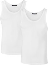 SCHIESSER Authentic singlets (2-pack) - wit - Maat: XL