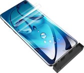 Samsung Galaxy S10 Beschermfolie Inclusief test folie - Fingerprint blijft werken - Rand tot rand bescherming - Screenprotector