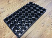 1 x Stevige Zaaitray Hard Plastic - 45 cellen (30x51 cm)- ZEER DUURZAAM - Kweekbak Zaaibak Kweektray Stektray