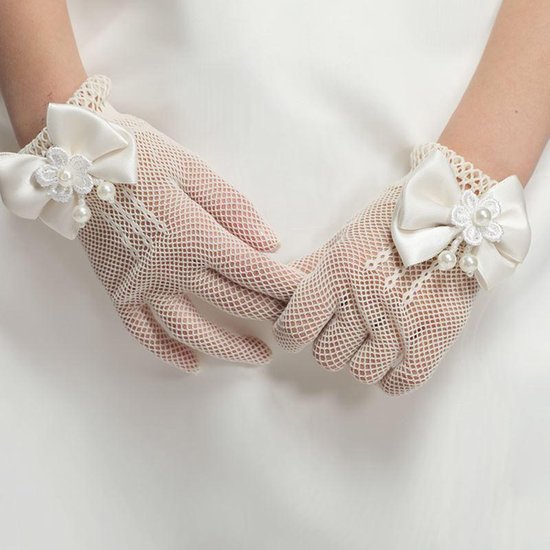 Pretty Pink|Communie handschoenen| Bruidsmeisjes handschoenen