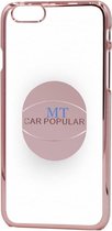 Magnetische hoes met autohouder iPhone 7/8 (Rosé goud)