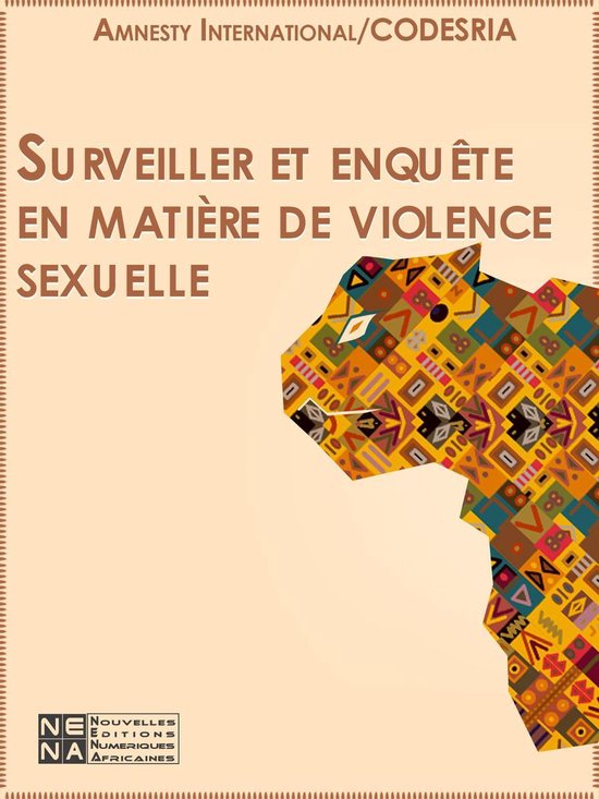 Surveiller et enquêter en matière de violence sexuelle - cover