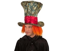 Partyline Mad Hatter Hoed met haar