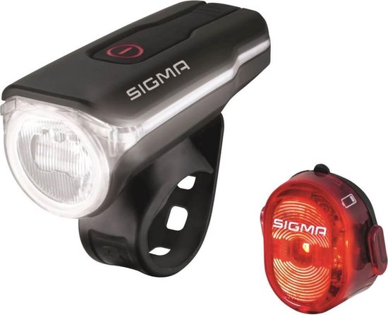 Beleuchtungsset Vélo Lumière Sigma Roadster USB/NUGGET II éclairage vélo