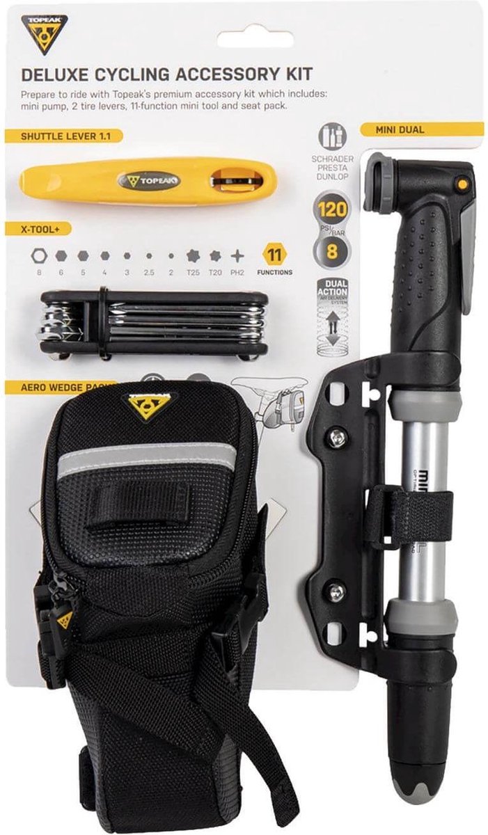 Topeak Deluxe Cycling Accessory Kit - 15780000