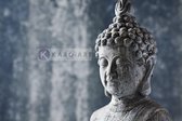 Peinture - Bouddha gris