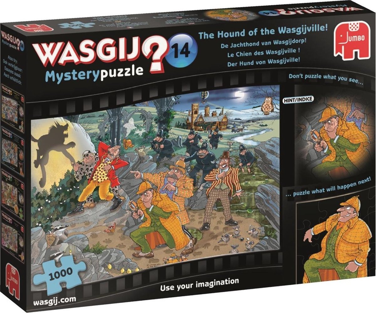 Wasgij Mystery 14 De jachthond van Wasgijdorp! puzzel - 1000 stukjes