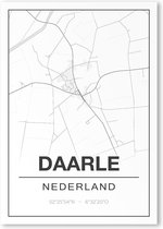 Poster/plattegrond DAARLE - A4