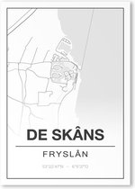 Poster/plattegrond DESKANS - 30x40cm