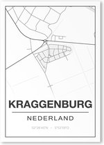 Poster/plattegrond KRAGGENBURG - A4