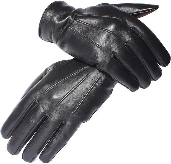 PellPellPelle Pura|Gevoerde leren heren handschoenen|Lederen heren  handschoenen|Echt... | bol.com