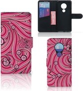 Hoesje Nokia 7.2 | Nokia 6.2 Swirl Pink