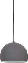 Light & Living Jaicey Hanglamp - Cement/Wit - Ø33x25cm