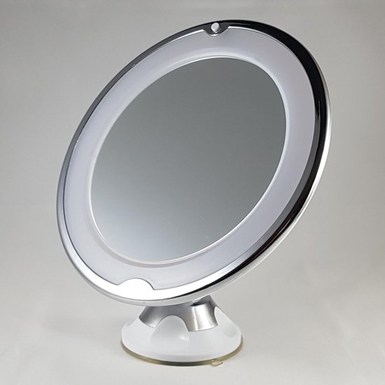 ik wil gebaar onbekend Vergroot spiegel - Make-up spiegel - LED verlichting - 10 keer vergroting |  bol.com