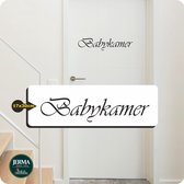 Babykamer Deursticker plakletters