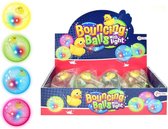 65Mm Duck Water-Bouncingball With Light 4-Ass.[12Pcs. In Db]