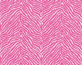 DIERENHUID "ZEBRA" BEHANG - Wit Roze - Dierenhuid behang - AS Creation Trendwall
