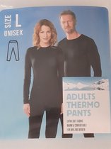 ThermoBroek  Unisex zwart