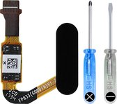 MMOBIEL Fingerprint Flex Kabel voor Huawei P20 / P20 Pro (ZWART) - Home Button Vingerprint Scanner - inclusief Tools