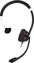 V7 HU411 hoofdtelefoon/headset Hoofdband Zwart