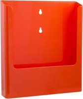 Folderdisplay wand A4 Oranje