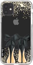 Casetastic Apple iPhone 11 Hoesje - Softcover Hoesje met Design - Sparkling Shoes Print
