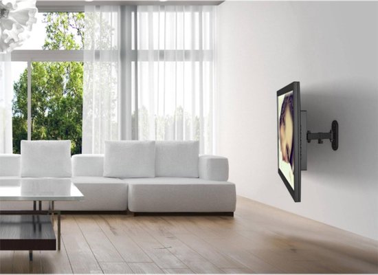 Heerlijk aanklager metalen TV beugel | Monitor beugel | Zwenkbaar| tot 42 inch | Allteq | bol.com