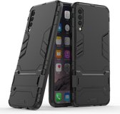 Samsung Galaxy A50 / A50s / A30s Kickstand Shockproof Zwart Cover Case Hoesje A3BL