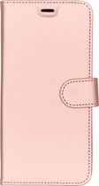 Accezz Wallet Softcase Booktype Samsung Galaxy A7 (2018) hoesje - Rosé goud