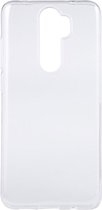 Shop4 - Xiaomi Redmi Note 8 Pro Hoesje - Zachte Back Case Transparant