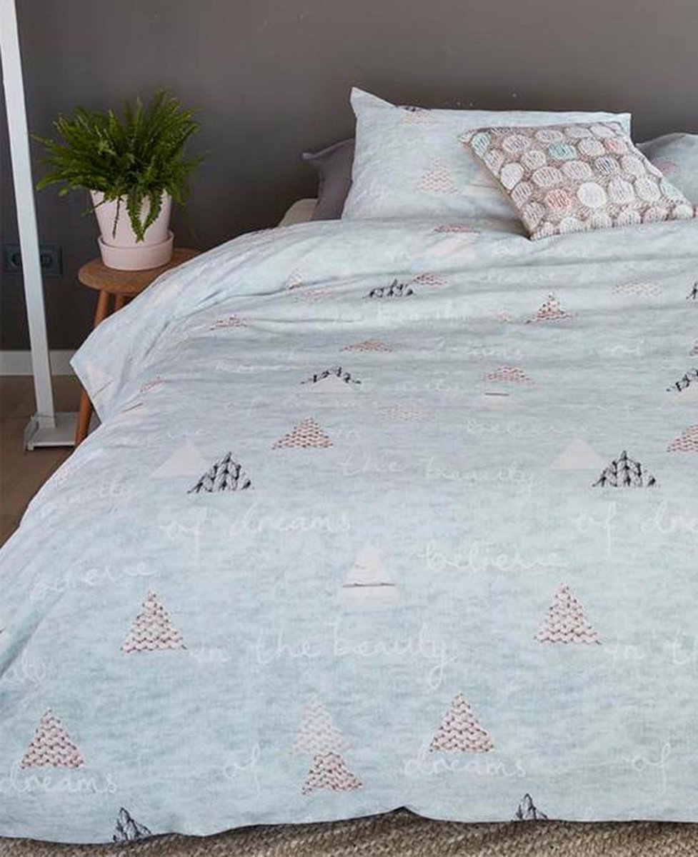 Ariadne at Home Day Dream - Dekbedovertrek - Litsjumeaux - 240x200/220 cm - Naturel