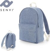 Senvi - Rugzak/Backpack - Jeans - Kleur Licht Blauw - SVBG641