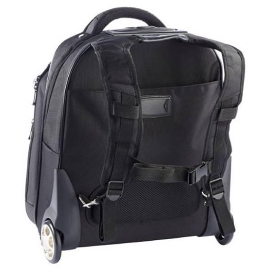 Dermata Trolley Sac à dos Nylon 3444NY Zwart