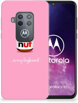 Motorola One Zoom Siliconen Case Nut Boyfriend
