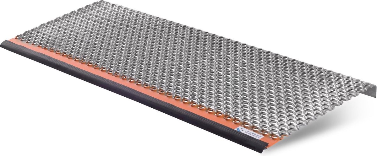 Goedkoopste Drempelhulp Onderdorpel 4,5 Tot 6,5 cm - Toepassingsgebied Buiten - Breedte 90 cm - Antislip - Oprijplaat - Drempelhelling - Oprijhelling