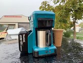 MAKITA - KOFFIEZETMACHINE - KOFFIE APPARAAT  OP ACCU - KLUSSEN - KADO - CADEAU AANNEMER