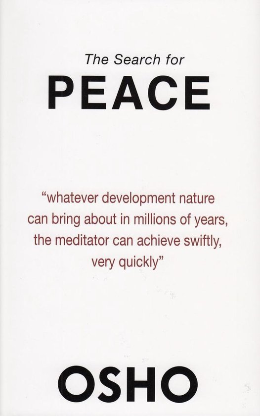 In search for peace