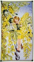 Michael Miller Fabrics Quiltstof Panel Katoen Flower Fairy Sunshine Fairy