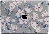 Lunso Geschikt voor MacBook Air 13 inch (2018-2019) cover hoes - case - Lily