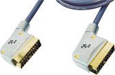 Premium 21-pins Scart kabel - 0,75 meter