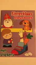 Sinterklaas kleurboek met stickers