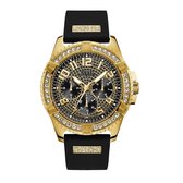 GUESS W1132G1 heren horloge 48 mm - Zwart