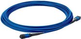 Hewlett Packard Enterprise QK729A Glasvezel kabel 10 m OM4 MPO Blauw