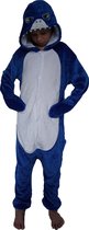 Onesie Pyjama Kind Dieren Haai maat 110