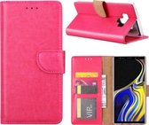 Xssive Hoesje voor Samsung Galaxy Note 9 - Book Case - Pink