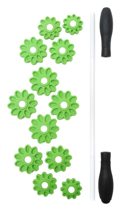 Yogistar Fascia-massagerol green flower Yogablok van YOGISTAR — afbeelding 4