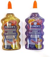Elmer's Glitter Glue set van 2 Gold / Violet