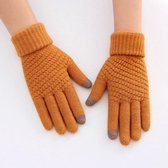 Handschoenen met Touchscreen Vingers - Geel