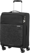 American Tourister Reiskoffer - Lite Ray Spinner 55/20 Tsa Felt (Handbagage) Jet Black